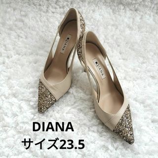 DIANA - 【希少】DIANA ダイアナ☆パンプス レース☆22.5㎝☆黒 DIANA - 【希少】DIANA ダイアナ☆パンプス レース☆22.5㎝☆黒