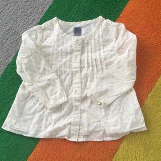 オールドネイビー(Old Navy)のOLD NAVY★ドットシャツ★おとそ's shop様専用(ブラウス)