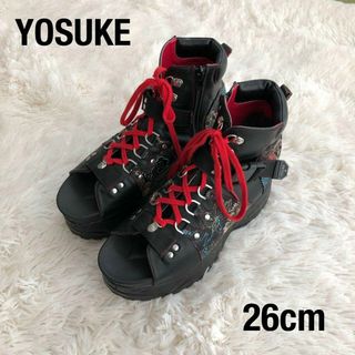YOSUKE - 厚底ブーツ 27cmの通販 by YOSUKE - 厚底ブーツ 27cmの通販 by