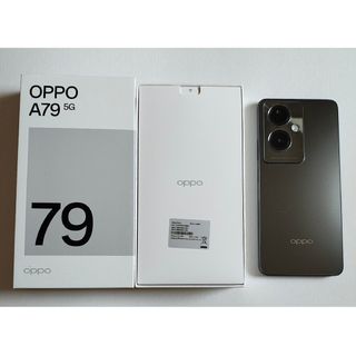 オッポ(OPPO)のOPPO A79 5G A303OP ミステリーブラック(スマートフォン本体)