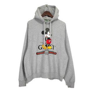 GUCCI - グッチ 572733 XJA40 ベロアハーフジップパーカー GUCCI - グッチ 572733 XJA40 ベロアハーフジップパーカー