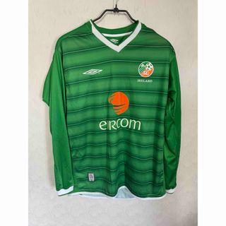 アンブロ(UMBRO)のアイルランド ユニホーム ユニフォーム 長袖 アンブロ UMBRO Mサイズ (ウェア)