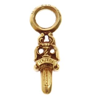 Chrome Hearts - クロムハーツ 22K 1BT TNY CH CRS 1DIA/1ボール Chrome Hearts - クロムハーツ 22K 1BT TNY CH CRS 1DIA/1ボール