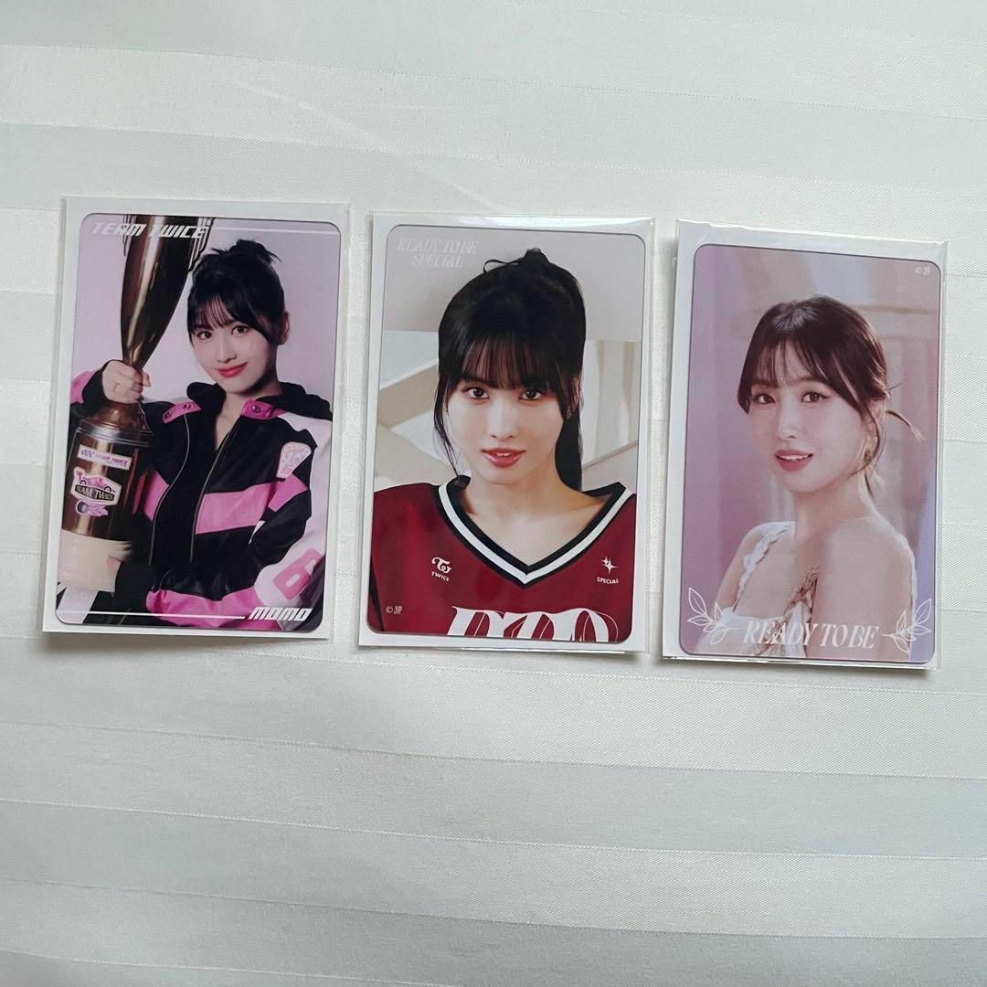 TWICE オフラインくじ FCくじ 参加賞 モモ 3枚セット エンタメ/ホビーのタレントグッズ(アイドルグッズ)の商品写真