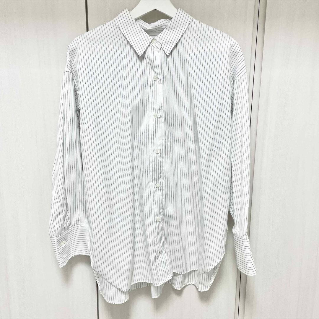 結婚祝い 新品未使用】NOBLE イージーケアオーバーシャツ トップス