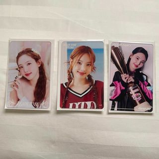 TWICE オフラインくじ FCくじ 参加賞　ナヨン　3枚セット(アイドルグッズ)