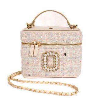 Her lip to❤️Tweed Crystal Vanity Bag❤️ワンピに Her lip to❤️Tweed Crystal Vanity Bag❤️ワンピに