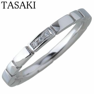 TASAKI - タサキ ダイヤ リング ピアノ 現行モデル 13号 Pt950 TASAKI - タサキ ダイヤ リング ピアノ 現行モデル 13号 Pt950
