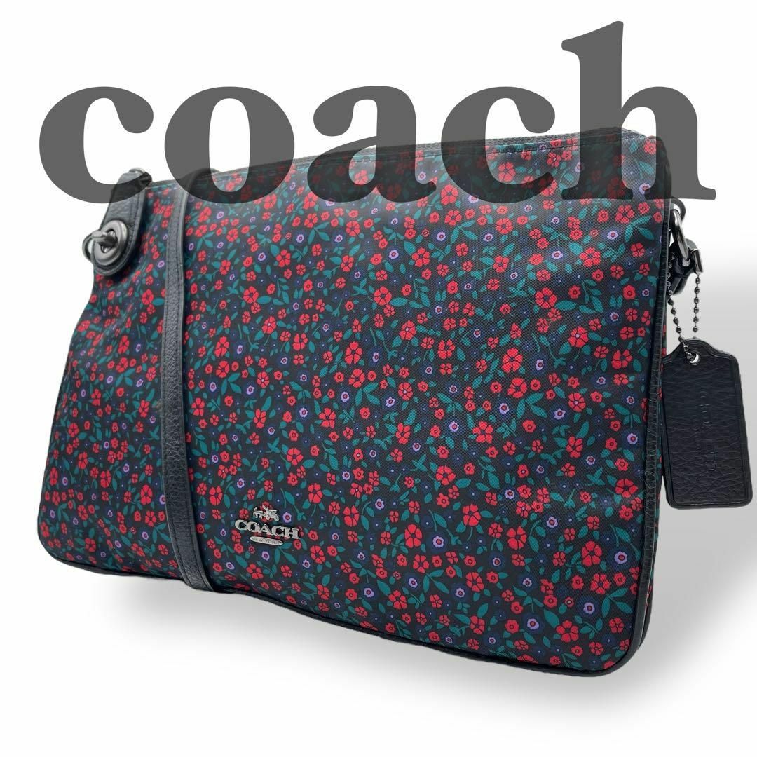 COACH - 極美品 未使用級 コーチ ショルダーバッグ ターンロック COACH - 極美品 未使用級 コーチ ショルダーバッグ ターンロック