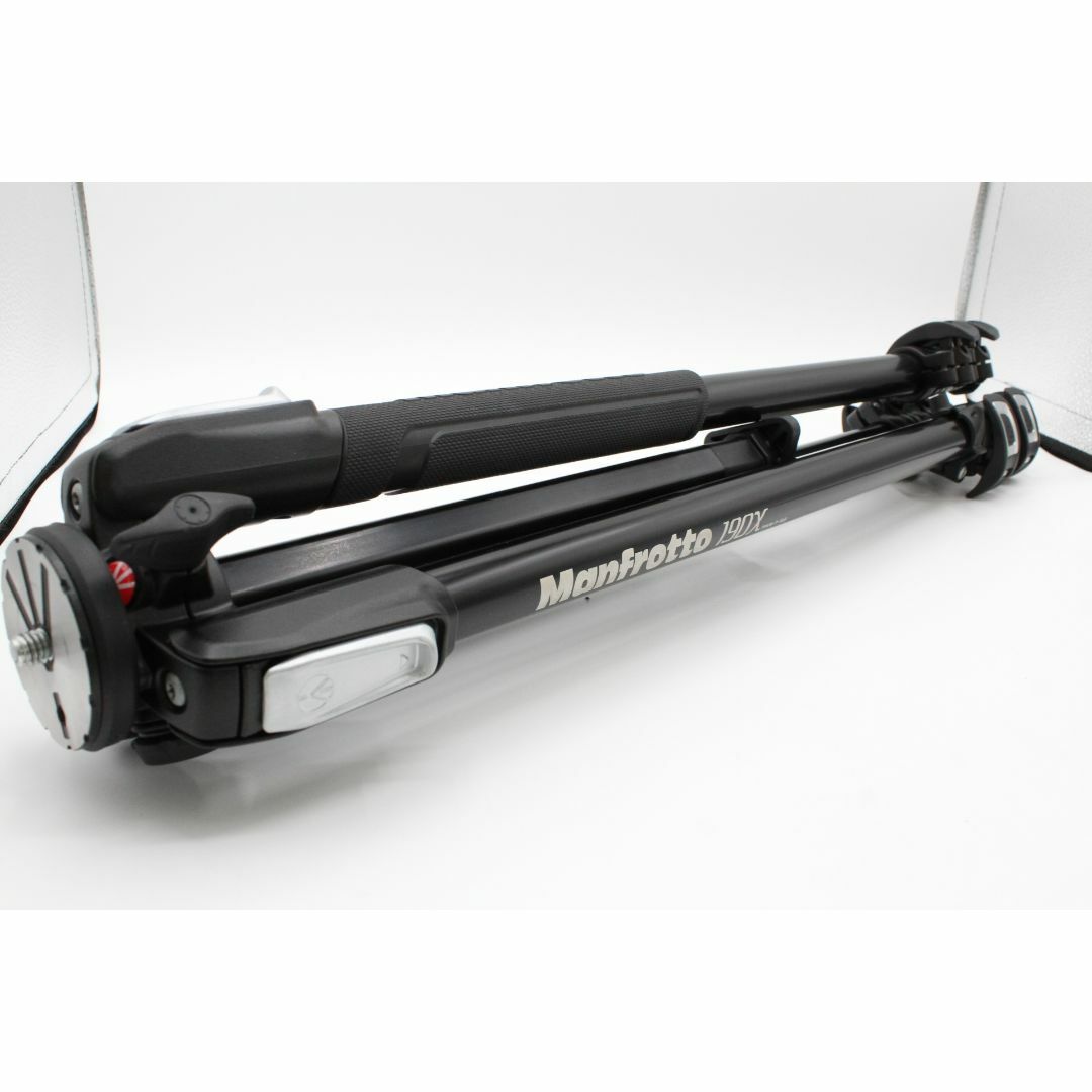 Manfrotto - 【良品】Manfrotto マンフロット カメラ 三脚 MT190X3 190X 3 Section Aluminum Tripod (Black) #LE2025041