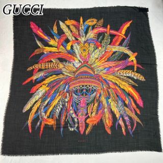 GUCCI(バンダナ/スカーフ ・ ブラック/黒色系)のフリマ GUCCI(バンダナ/スカーフ ・ ブラック/黒色系)のフリマ
