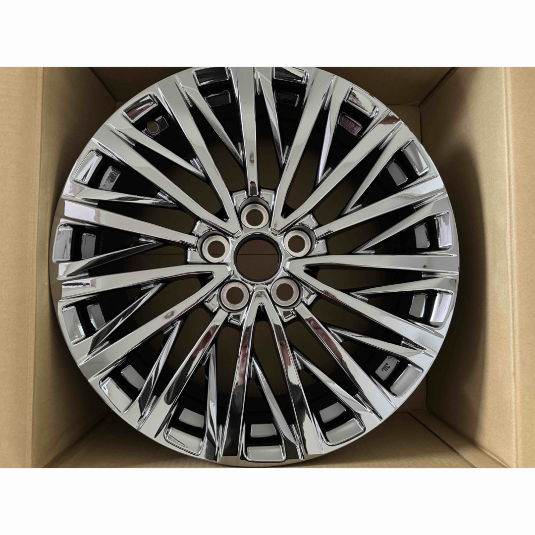 レクサスLM ホイール 新車外し 吸いつけ 19インチ 鍛造アルミ レクサスLM ホイール 新車外し 吸いつけ 19インチ 鍛造アルミ