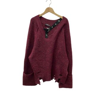 DIESEL - 美品 DIESEL ディーゼル チェック柄 切替 モヘア DIESEL - 美品 DIESEL ディーゼル チェック柄 切替 モヘア
