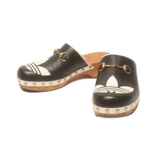 GUCCI - 美品 グッチ GUCCI サボサンダル クロッグ adidas GUCCI - 美品 グッチ GUCCI サボサンダル クロッグ adidas