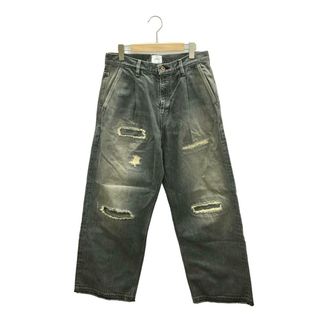 美品 スーパーノヴァ デニムパンツ ダメージ加工 メンズ M(デニム/ジーンズ)