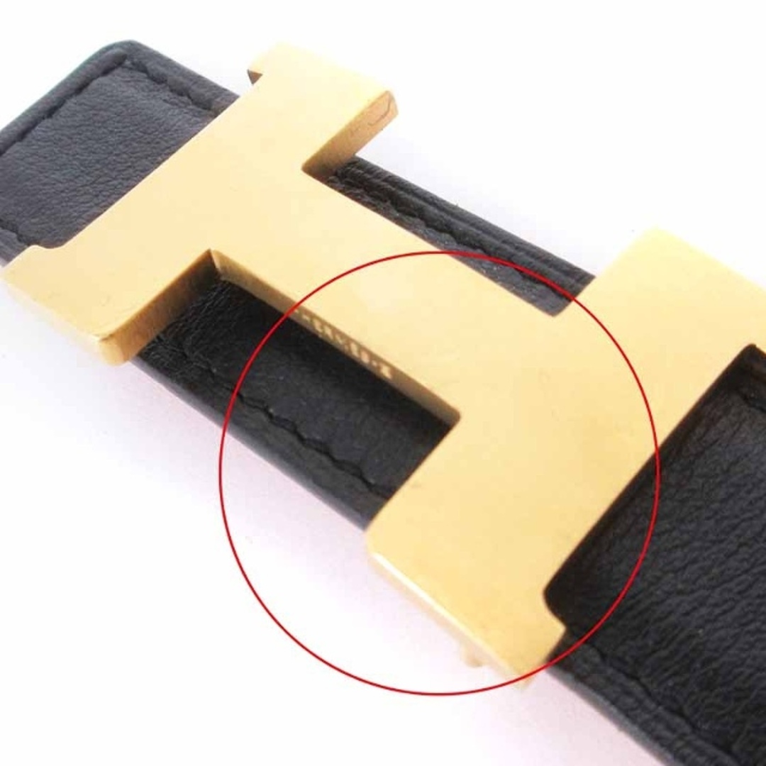 エルメス コンスタンス ベルト Hバックル リバーシブル レザー