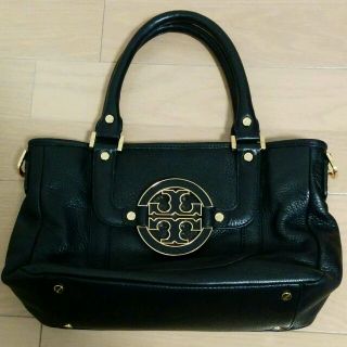 トリーバーチ(Tory Burch)の中古　トリーバーチ　ハンドバッグ　黒(ハンドバッグ)