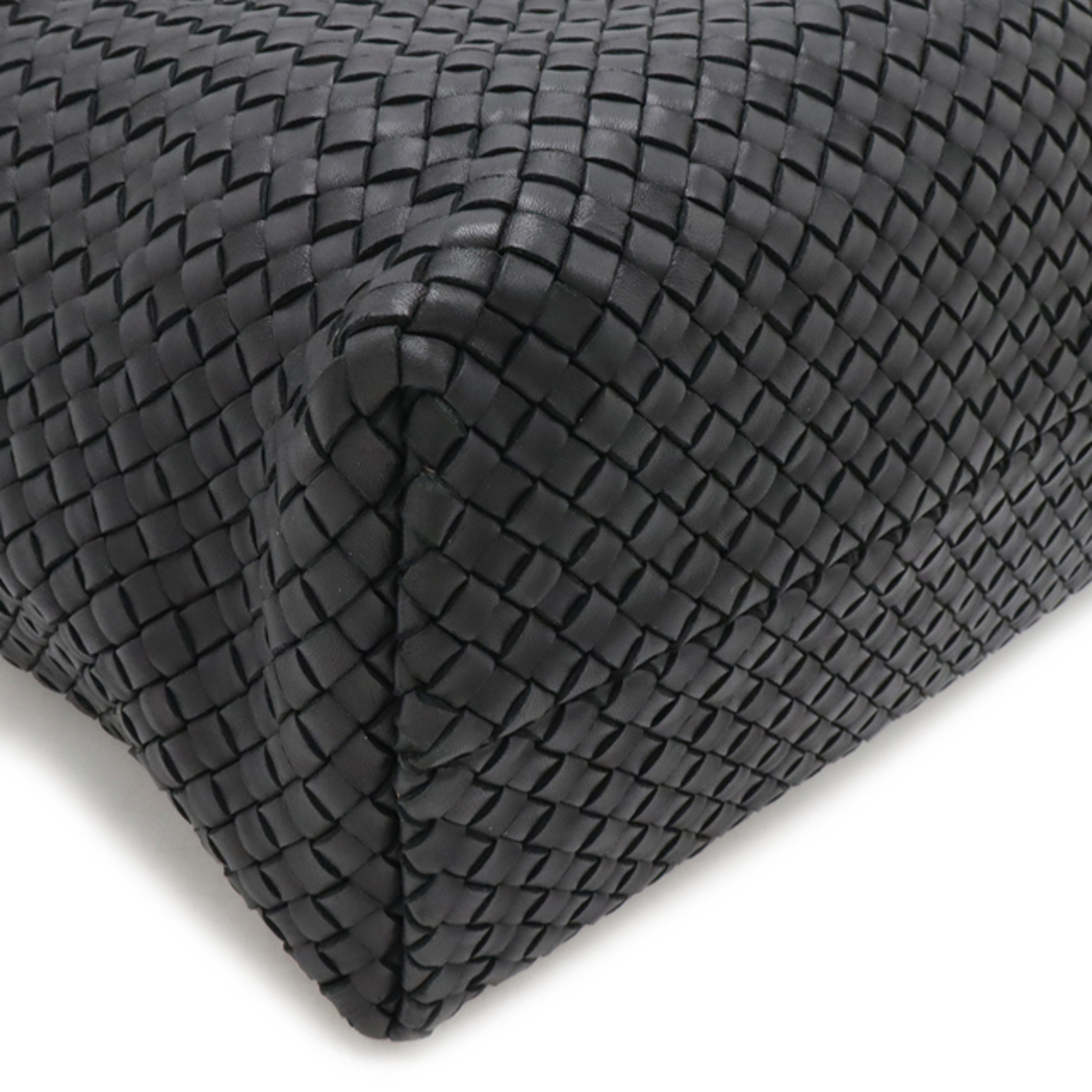 BOTTEGA VENETA(ボッテガヴェネタ)のBOTTEGA VENETA ボッテガ ヴェネタ ボッテガベネタ イントレチャート カバMM トートバッグ ラージトート レザー ブラック 黒 ポーチ欠品 115664 レディースのバッグ(トートバッグ)の商品写真
