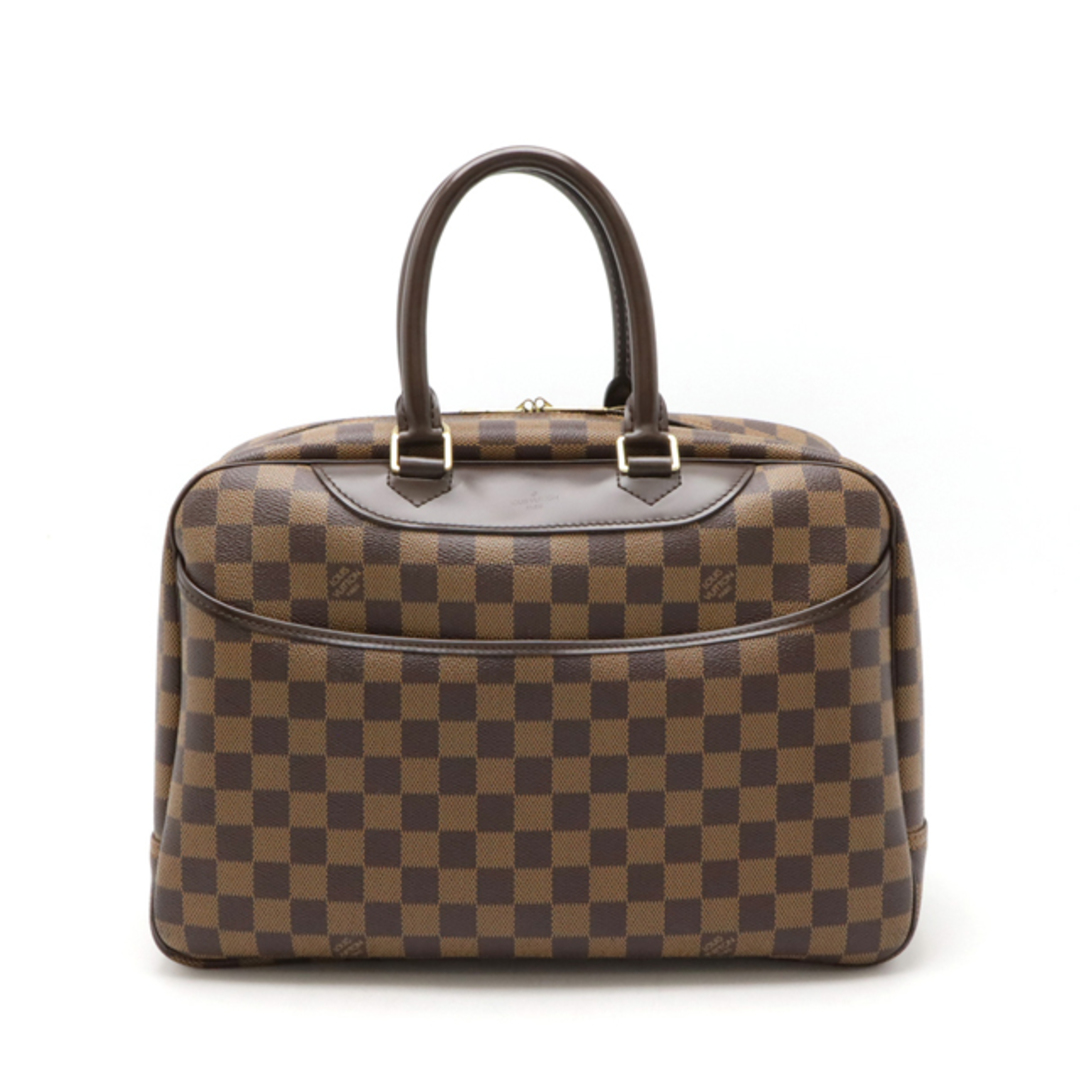 LOUIS VUITTON - LOUIS VUITTON ルイ ヴィトン ダミエ ドーヴィル ボーリング ヴァニティ ハンドバッグ ミニボストンバッグ スペシャルオーダー品 SPオーダー N47272