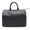 LOUIS VUITTON ルイ ヴィトン エピ スピーディ25 ハンドバッグ ミニボストンバッグ レザー ノワール 黒 ブラック ゴールド金具 M59032