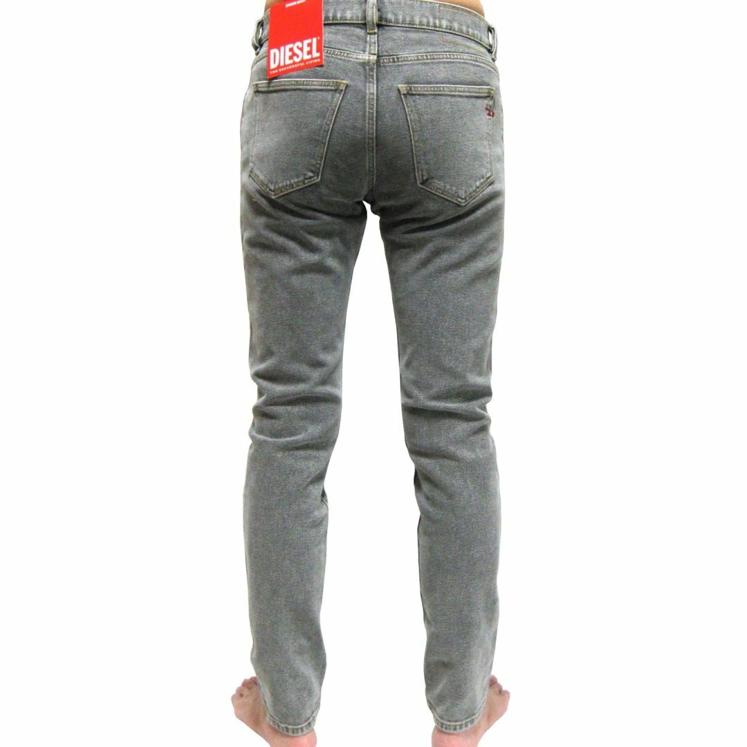 DIESEL ダメージリペア スリムストレッチ 2019 D-STRUKT 翌日着 Diesel® 2019 D-STRUKT | Men's Mid-Rise Skinny Jeans