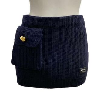PRADA - PRADA プラダ ミニスカート 38(S位) 茶 【古着】【中古 PRADA - PRADA プラダ ミニスカート 38(S位) 茶 【古着】【中古