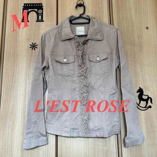 L'EST ROSE - レストローズ L'EST ROSE ベルベットジャケット L'EST ROSE - レストローズ L'EST ROSE ベルベットジャケット