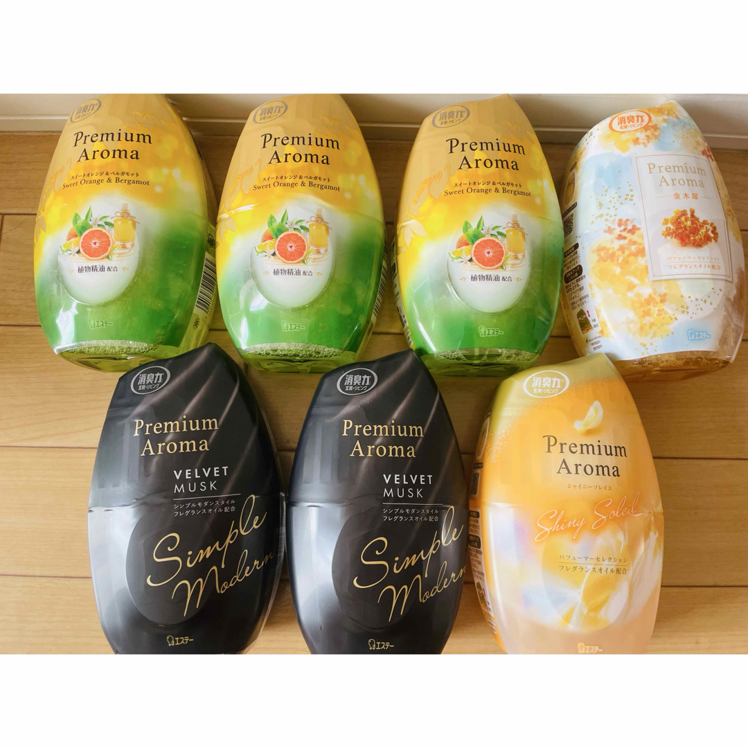 プレミアムアロマ 7本 コスメ/美容のリラクゼーション(アロマポット/アロマランプ/芳香器)の商品写真