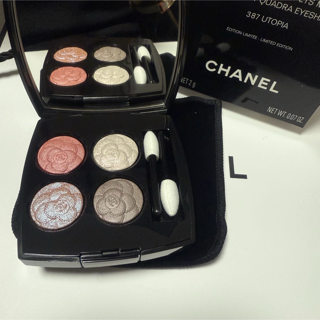 CHANEL - 新品未使用♡CHANELアイシャドウレキャトルオンブル387 CHANEL - 新品未使用♡CHANELアイシャドウレキャトルオンブル387