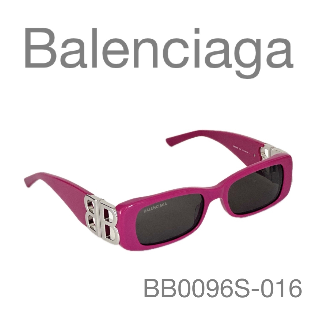 BALENCIAGA - レア BALENCIAGA ロゴ サングラス BB0096S-016 BALENCIAGA - レア BALENCIAGA ロゴ サングラス BB0096S-016