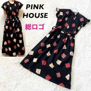 ボークス製 PINK HOUSE 「Dolly Rose柄ワンピースコーデセット ボークス製 PINK HOUSE 「Dolly Rose柄ワンピースコーデセット