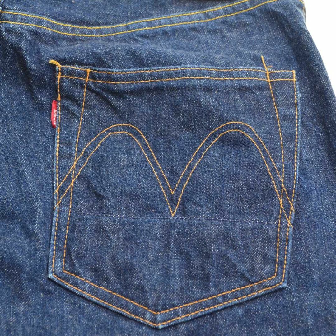 EVISU - 【EVISU】初期 2504XX No2 水牛パッチ カモメステッチ EVISU - 【EVISU】初期 2504XX No2 水牛パッチ カモメステッチ