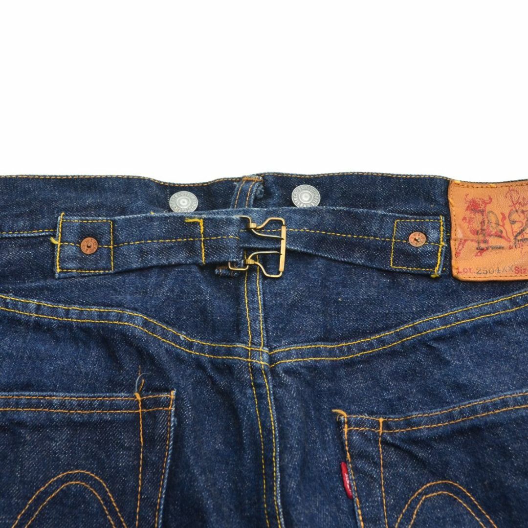 EVISU - 【EVISU】初期 2504XX No2 水牛パッチ カモメステッチ EVISU - 【EVISU】初期 2504XX No2 水牛パッチ カモメステッチ