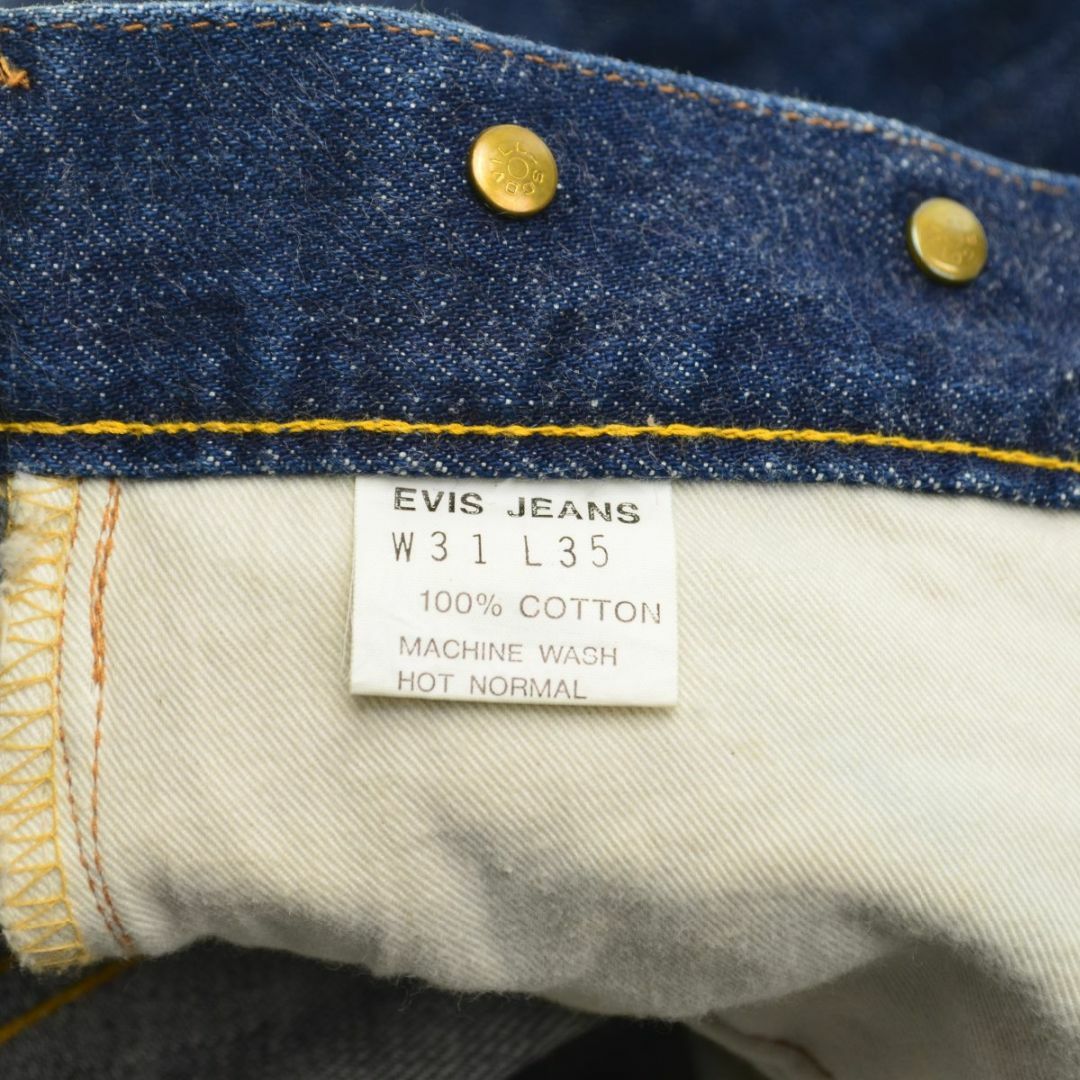 EVISU - 【EVISU】初期 2504XX No2 水牛パッチ カモメステッチ EVISU - 【EVISU】初期 2504XX No2 水牛パッチ カモメステッチ