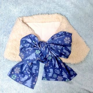 Disney - マリーちゃん フード付きマフラー ファー ファン Disney - マリーちゃん フード付きマフラー ファー ファン