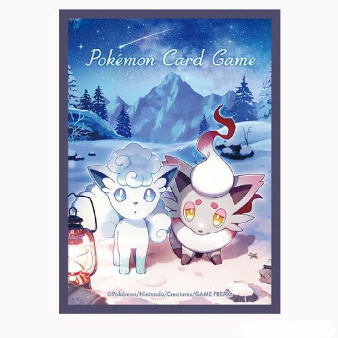 ポケカ】デッキシールド プレミアム・グロス Snowy Gatheringの ポケカ】デッキシールド プレミアム・グロス Snowy Gatheringの
