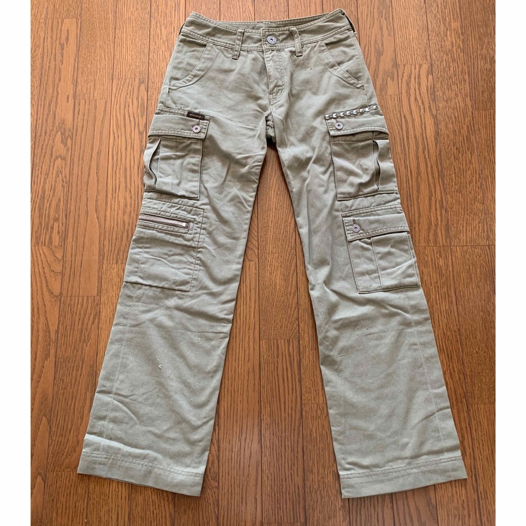 HYSTERIC GLAMOUR(ヒステリックグラマー)のダメージカーゴパンツ レディースのパンツ(ワークパンツ/カーゴパンツ)の商品写真
