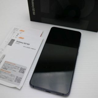 サムスン(SAMSUNG)の良品中古 Galaxy S21 5G SCG09 ファントムグレー M444(スマートフォン本体)