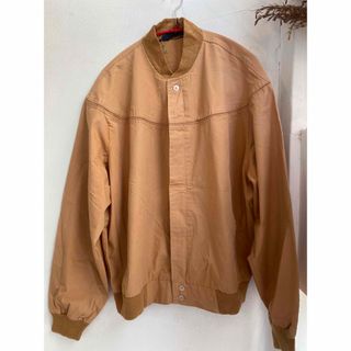 VINTAGE - 60s ドリズラージャケット レッド 44 サテン混紡の VINTAGE - 60s ドリズラージャケット レッド 44 サテン混紡の