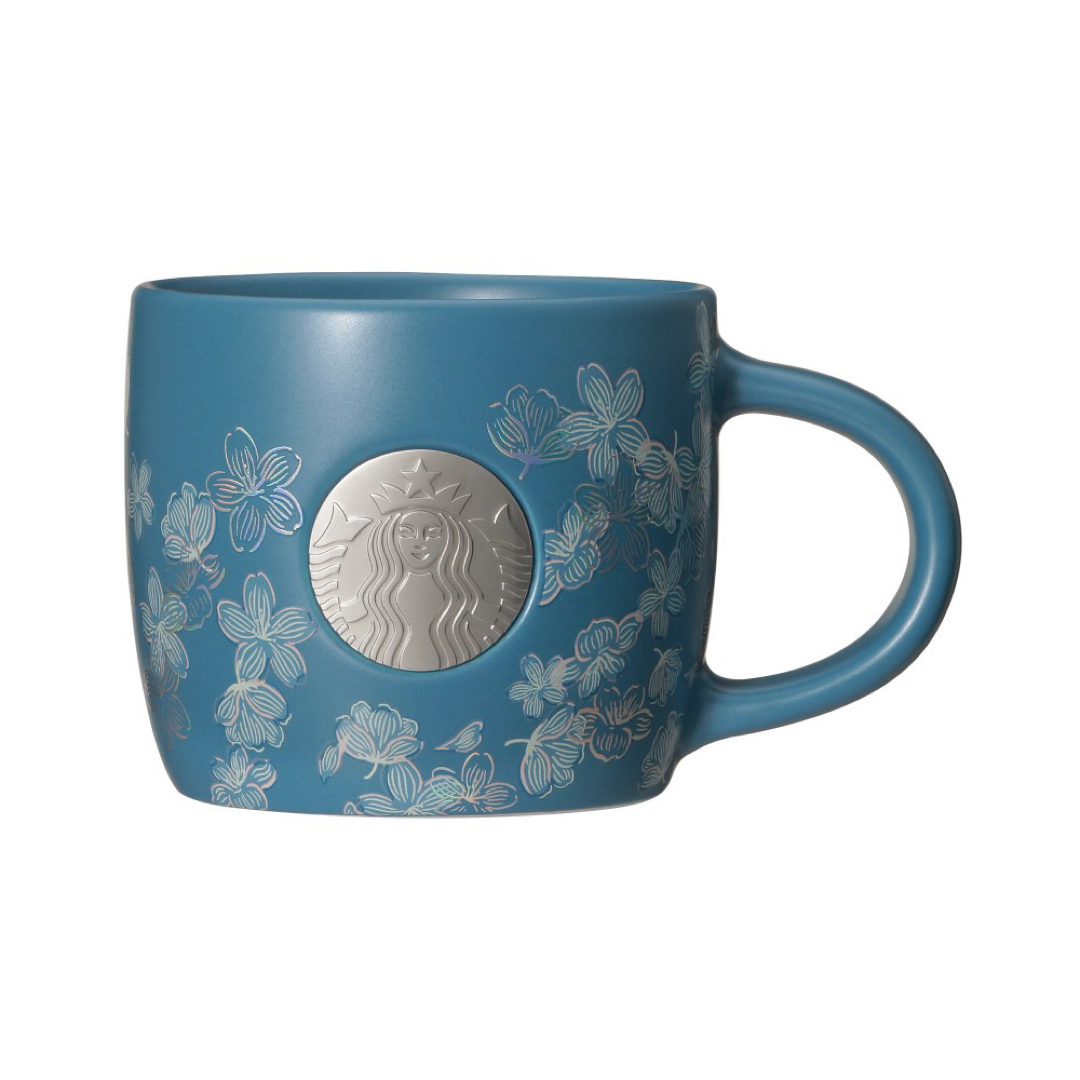 Starbucks(スターバックス)のSAKURA2025マグメダルナイトブルー355ml インテリア/住まい/日用品のキッチン/食器(グラス/カップ)の商品写真
