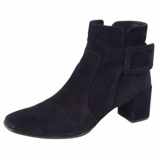 ROGER VIVIER - 【ROGER VIVIER】スウェードショートブーツ 38 ROGER VIVIER - 【ROGER VIVIER】スウェードショートブーツ 38