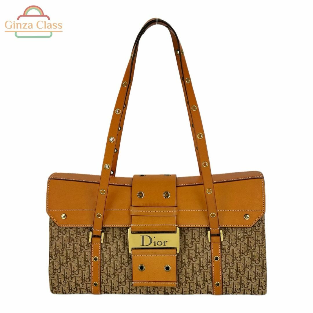 Christian Dior - CHRISTIAN DIOR クリスチャンディオール トロッター ショルダーバッグ BO B 0043 ギャランティカード付き レディース ハンドバッグ ginzaclass