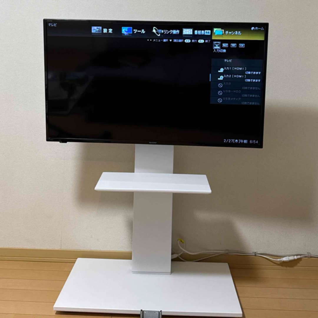 SHARP - AQUOS LC-40E40 液晶テレビ + スタンド +おまけの通販 SHARP - AQUOS LC-40E40 液晶テレビ + スタンド +おまけの通販