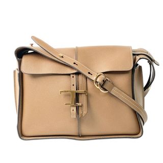 TOD'S - TOD'S ウェーブショルダーバッグ 白/黒 レザー スタッズ TOD'S - TOD'S ウェーブショルダーバッグ 白/黒 レザー スタッズ