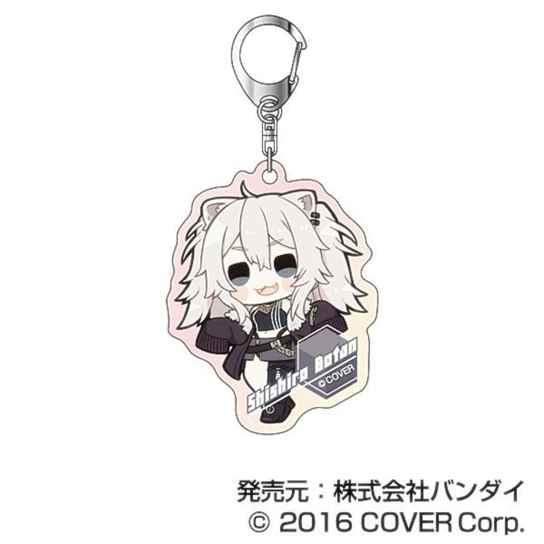 【獅白ぼたん】ホロライブ オーロラアクリルキーホルダー hololive CITY'24 F エンタメ/ホビーのアニメグッズ(その他)の商品写真