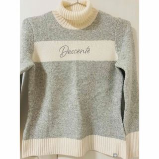 DESCENTE - DESCENTE デサントゴルフ レディースニット モック DESCENTE - DESCENTE デサントゴルフ レディースニット モック