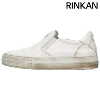 クロムハーツ(Chrome Hearts)のクロムハーツ  SLIP ON /スリッポン ダガー装飾レザースニーカー メンズ 38(スニーカー)
