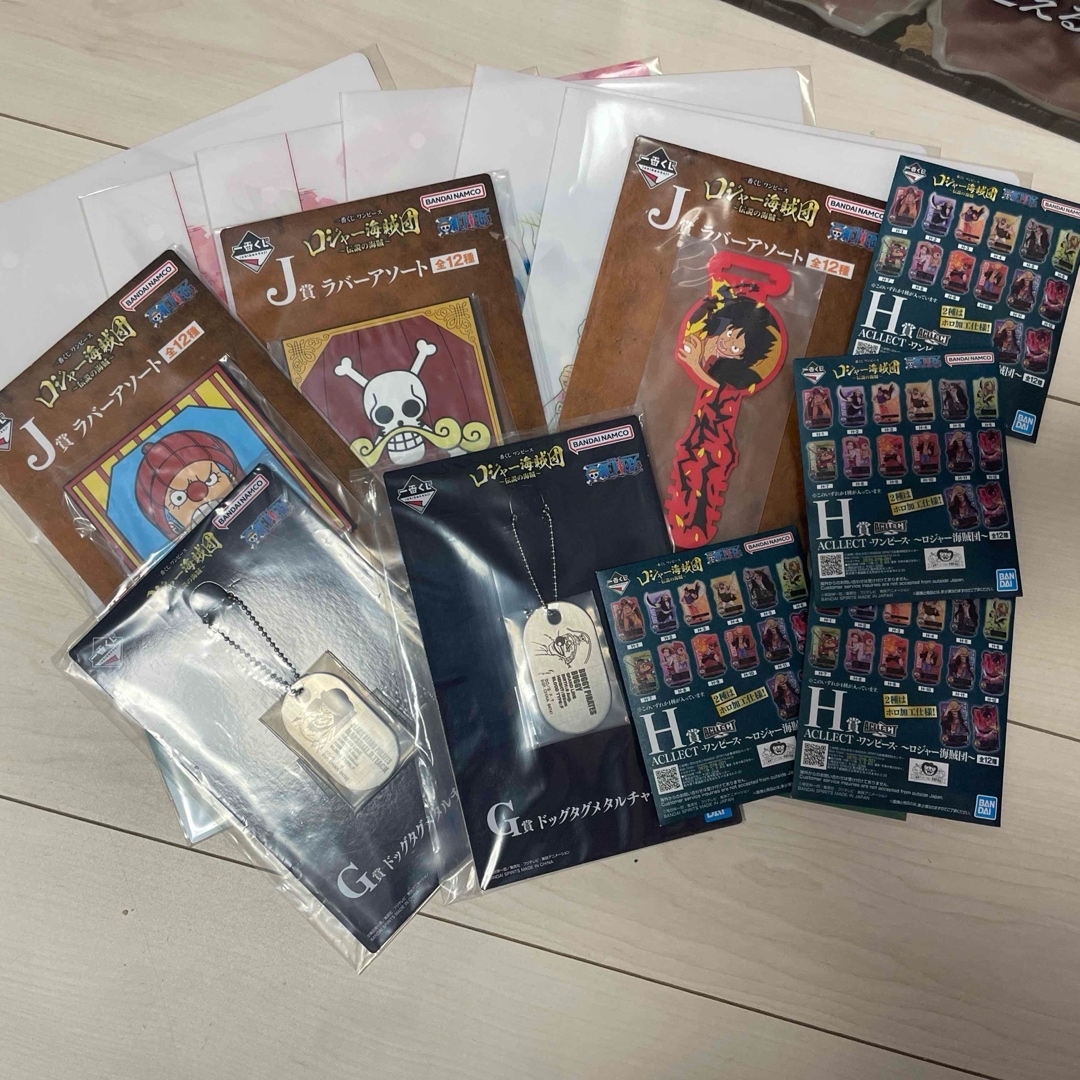 ONE PIECE - 一番くじ ロジャー海賊団 ラストワン賞A賞D賞下位 ONE PIECE - 一番くじ ロジャー海賊団 ラストワン賞A賞D賞下位