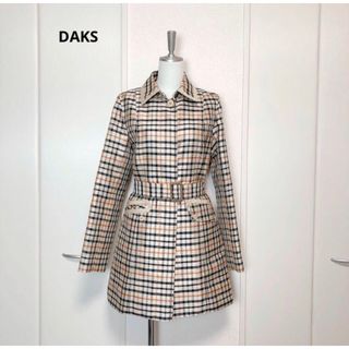 DAKS - 極美品 英国製 DAKS london レディース トレンチコート DAKS - 極美品 英国製 DAKS london レディース トレンチコート
