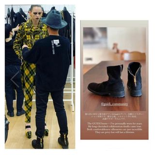 GUIDI - DENHAM別注のGUIDI ブーツ ブラウンの通販 by しゅう's GUIDI - DENHAM別注のGUIDI ブーツ ブラウンの通販 by しゅう's